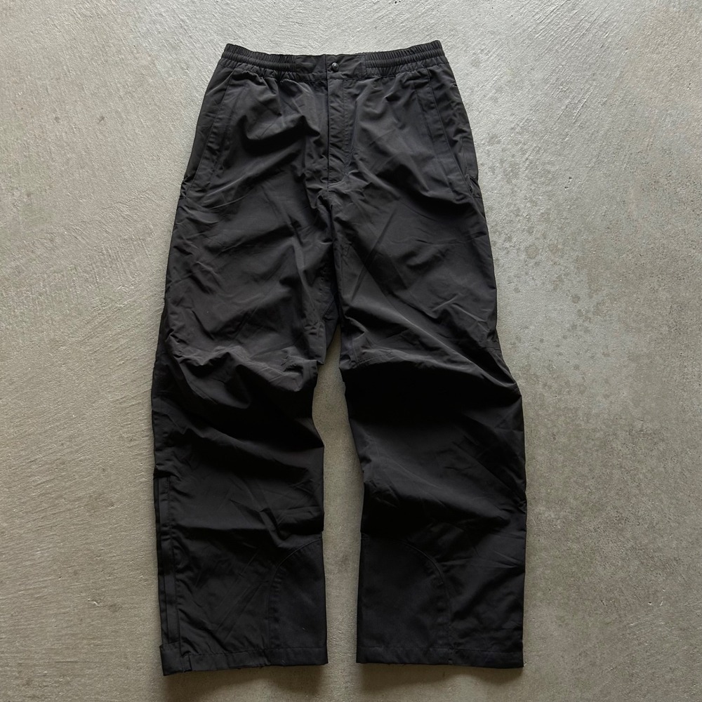 5.11 Tactical Rain Pants Size Size Large Black Nylon Waterproof Ankle Zip